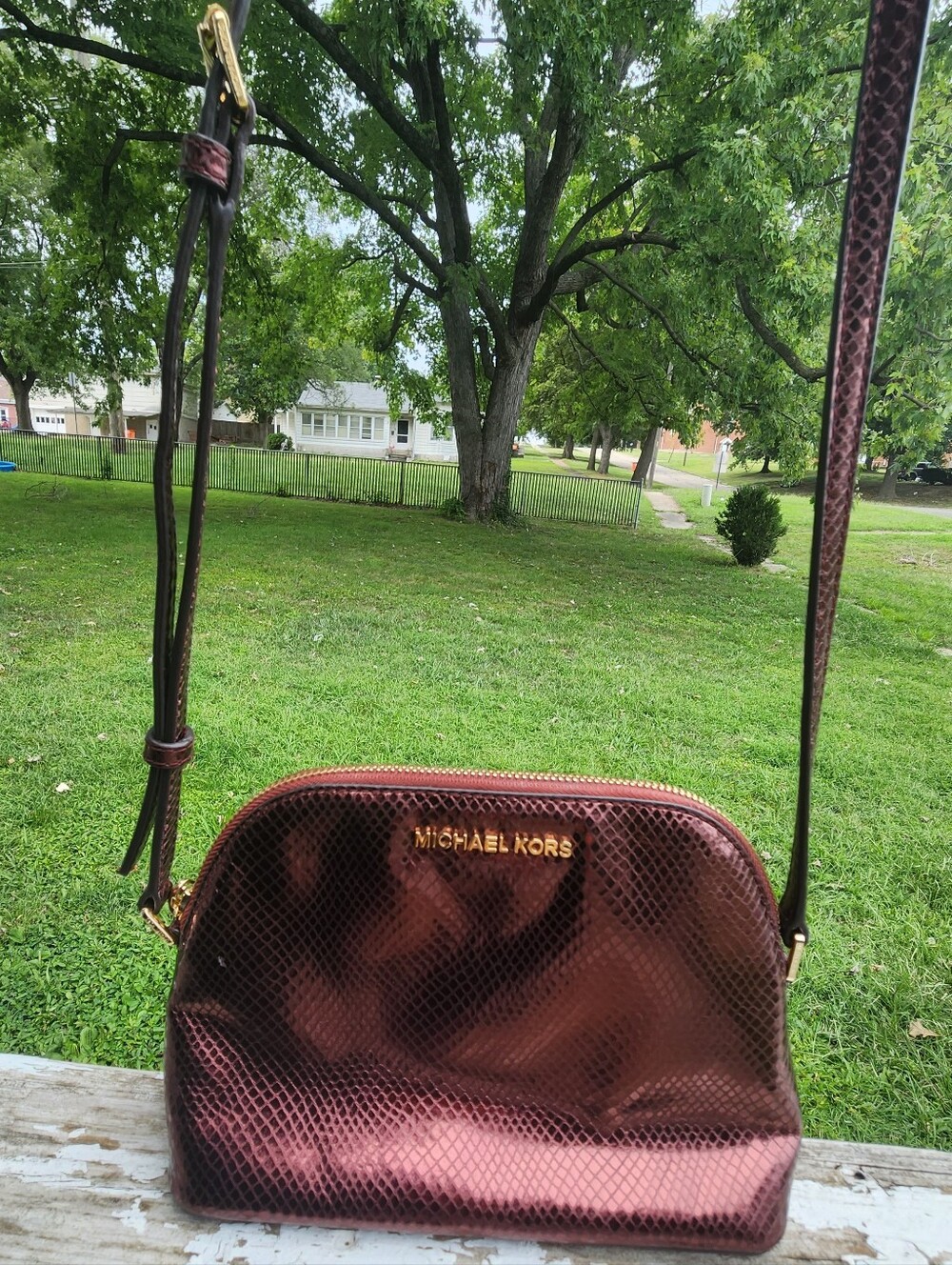 Michael Kors Adele Medium Dome Crossbody Bag